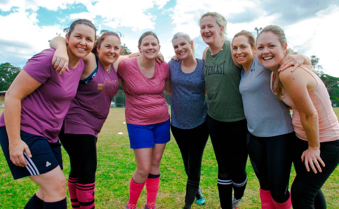 FUN AND SOCIAL: Northern NSW Football last week launched a new modified football program across regional NSW to encourage more women to get active. Picture: Supplied