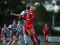 TITLE RACE: Warners Bay and Broadmeadow are stuck in a two-way battle for the NPLW NNSW premiership and are set to trade blows this weekend. Picture: Marina Neil