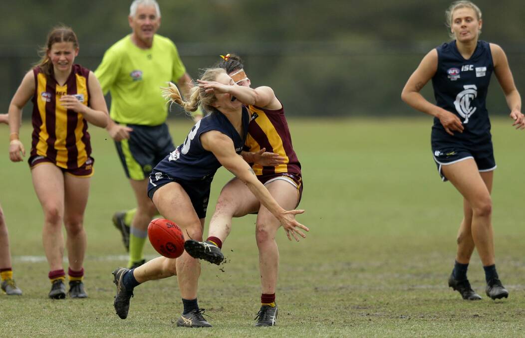 Black Diamond Cup Women's qualifying final between Newcastle City and Cardiff at Pasterfield Sports Complex on Saturday. Pictures by Jonathan Carroll