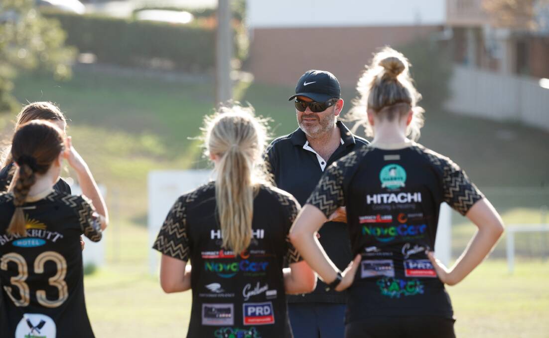New Lambton coach Brad Jones was perplexed by the amount of injury time played in their round five Herald Women's Premier League clash with Warners Bay. Picture: Max Mason-Hubers