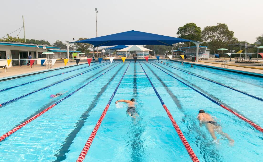 DIVING IN: Swimming has many health benefits. A number of Lake Macquarie City Council swimming pools have new shaded areas to help protect swimmers. Picture: Supplied