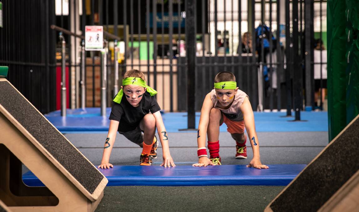MAKING A MOVE: A school holiday program will run at Ninja Parc in Cooks Hill from January 2-28 with sessions running daily, morning and afternoon, for up to three hours. Picture: Supplied