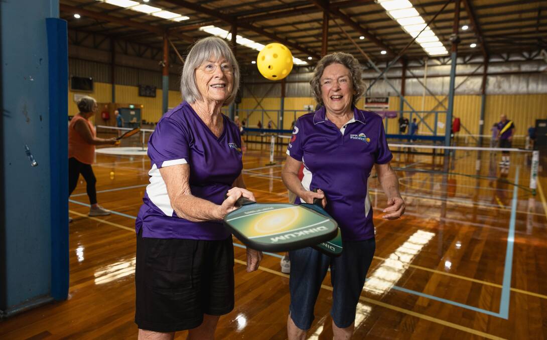Hunter Pickleball find new home at Newcastle Basketball Stadium. Pictures by Marina Neil