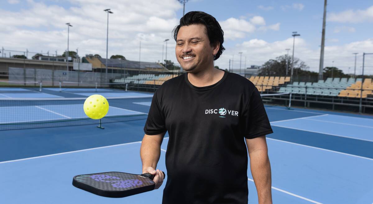 David Comyns, managing director of Discover Sports Group, on new dedicated pickleball courts at Broadmeadow. 