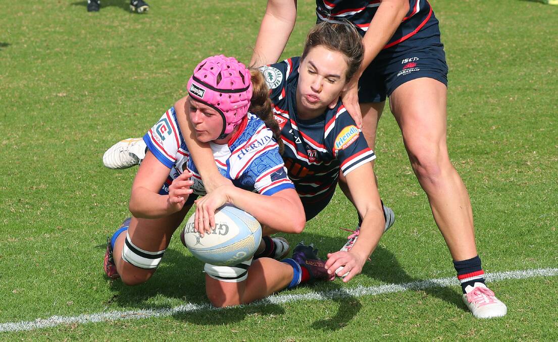 Wildfires second-rower Renee Clarke will be back in action against Sydney Uni. Picture by Peter Lorimer
