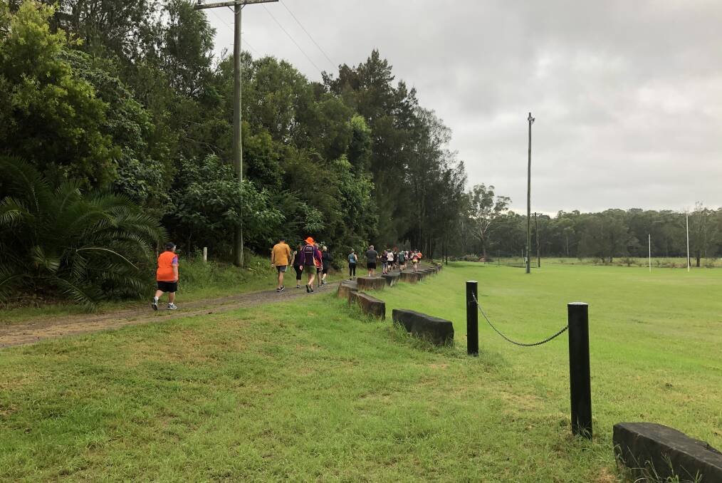 Walkers and runners test out the course for one of Australia's newest parkruns at Avondale University College in Coorangbong. Picture: Supplied