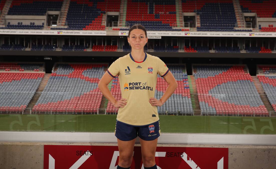 Chloe Walandouw will be part of the Newcastle Jets' 2022-23 squad. Picture: Jets Media
