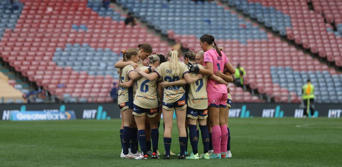 Newcastle Jets women are in a battle for sixth place with three rounds remaining. Picture by Jonathan Carroll