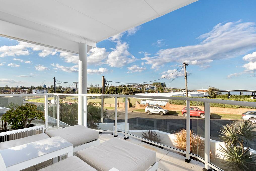 COASTAL POSITION: This Merewether townhouse was marketed with a guide of $2.7 million to $3 million and sold for an undisclosed sum.