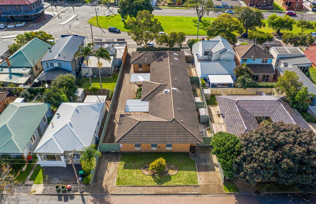 POTENTIAL: This multi-dwelling property in Merewether is zoned R3 Medium Density and is 1037 square metres in size. It is being sold through expressions of interest.