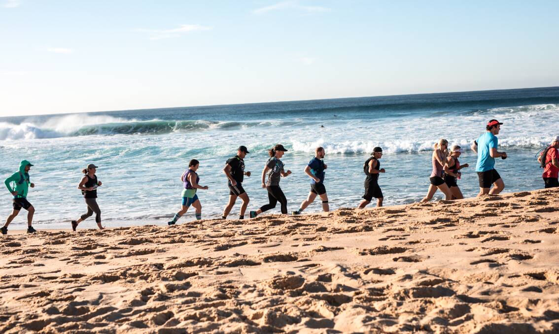 LOVE WHERE YOU RUN: The Coastal Ascent, held from Dixon Park beach to Glenrock State Conservation Area and back, is on again in February and offers a scenic course. Picture: Ashleigh Larden