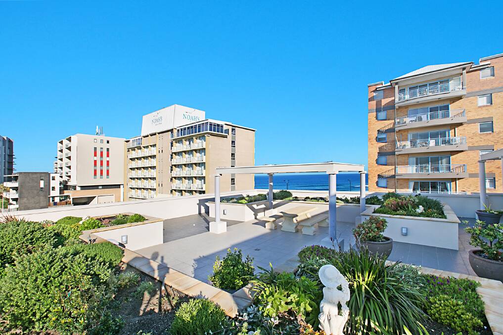 EXPANSIVE: This penthouse in Newcastle East enjoys 301 square metres of apartment and 256 square metres of deck.