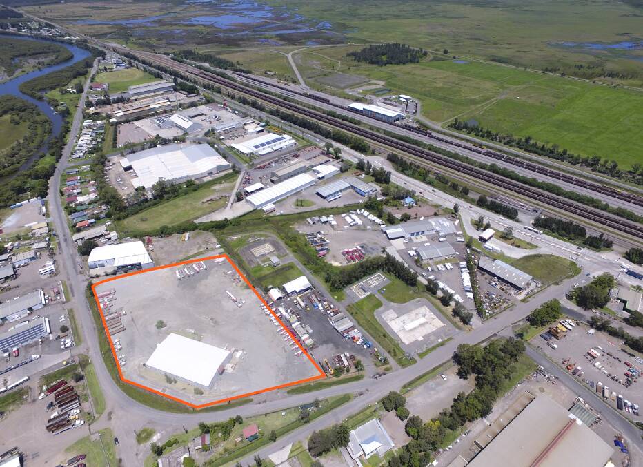 This Hexham property has been bought by Borger Cranes, who are expanding their operations in the Newcastle region, for $3.85 million plus GST.