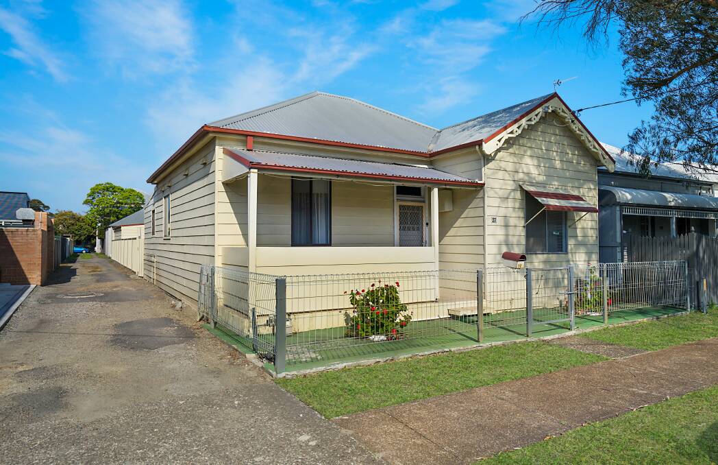 27 Lawson Street in Hamilton goes under the hammer on Saturday with a guide of $640,000 to $680,000.