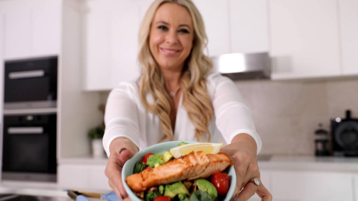 Australian dietitian Susie Burrell, who is an ambassador for Tassal Salmon, says it is a good source of magnesium which can help the body function at its best. Picture: Supplied