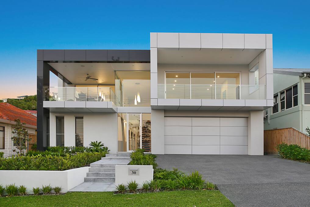 BOLD: This contemporary residence in Merewether has sold for $3.85 million.