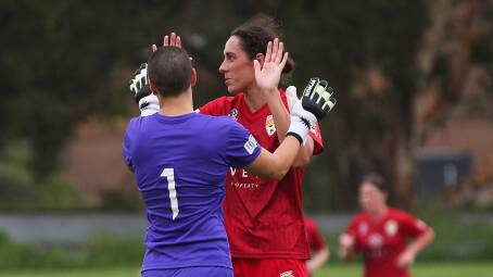 Broadmeadow Magic will play in the NNSW Football Women's League Cup final in May. Picture by Peter Lorimer