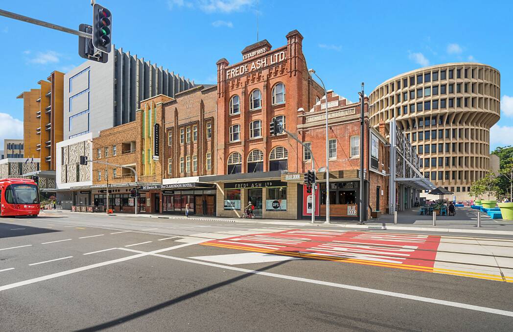 Marketing has begun for the Clarendon Hotel, Fred Ash building and the Bennett Building on Hunter Street.