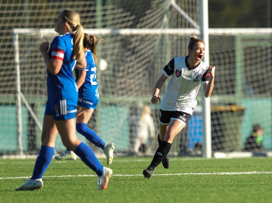 Maitland Magpies captain Sophie Stapleford is set for her first A-League Women's campaign after signing with the Newcastle Jets. Picture by Max Mason-Hubers