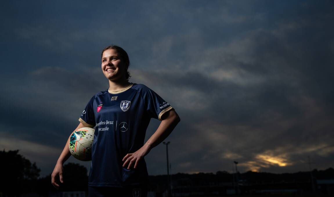IMPACT: Opposing coaches expect Sophie Nenadovic to be a key player in Friday night's Newcastle Herald Women's Premier League match between New Lambton and Adamstown. Picture: Marina Neil