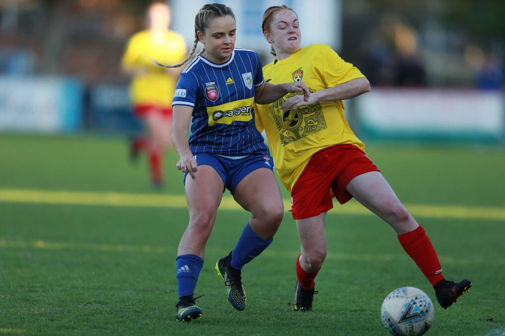 BIG GUNS: Women's teams have had success since joining NPL clubs Newcastle Olympic and Broadmeadow Magic. Picture: Marina Neil