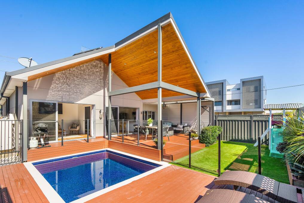 SECURED: This Adamstown house was bought at auction last weekend for $1.07 million.