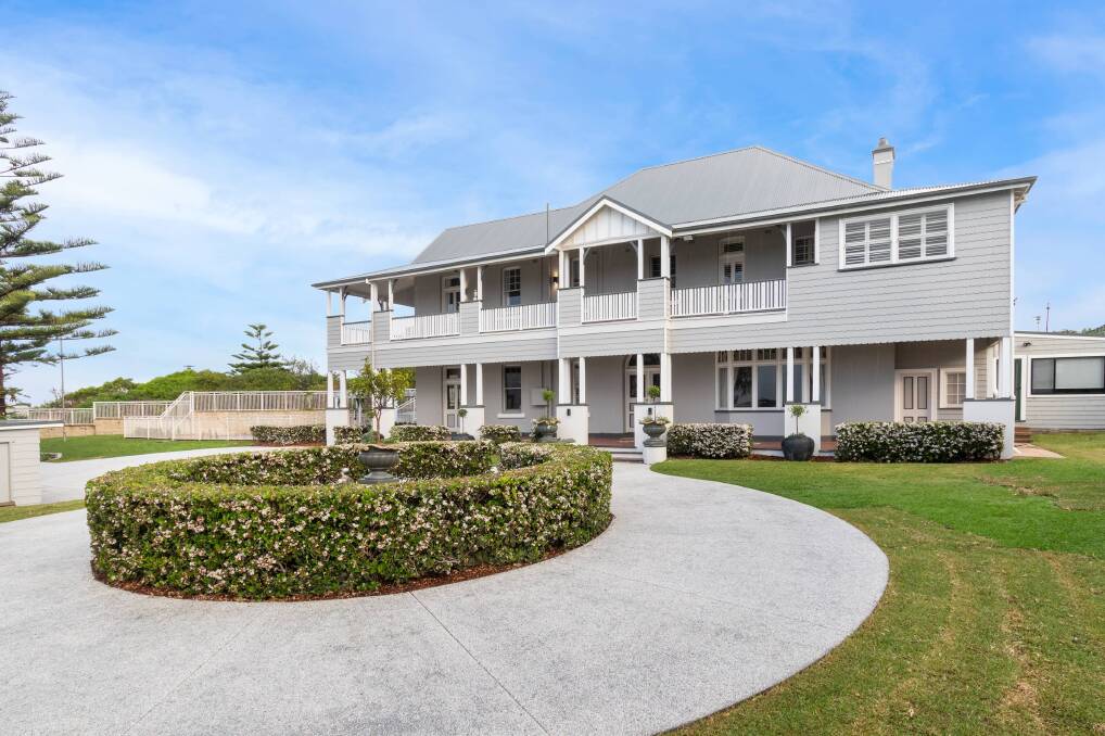 TROPHY HOME: This heritage-listed residence at 44 Kilgour Avenue in Merewether was built in 1873 and is set on a 1698 square metre beachside block of land. Picture: Supplied
