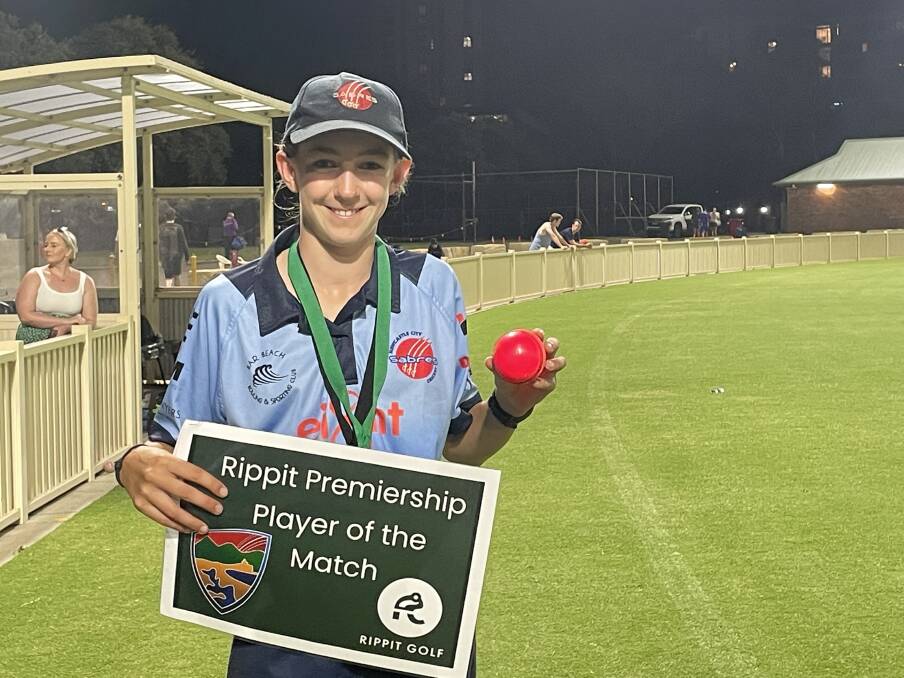 Newcastle City's Felicity Wharton took 6-9 off four overs to be named player of the NDCA women's T20 final at No.1 Sportsground on Wednesday night.