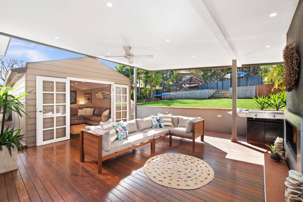 WOW FACTOR: The renovation and extension of this home in Kahibah had a family focus. Open plan living extends to an outdoor area and versatile rumpus.