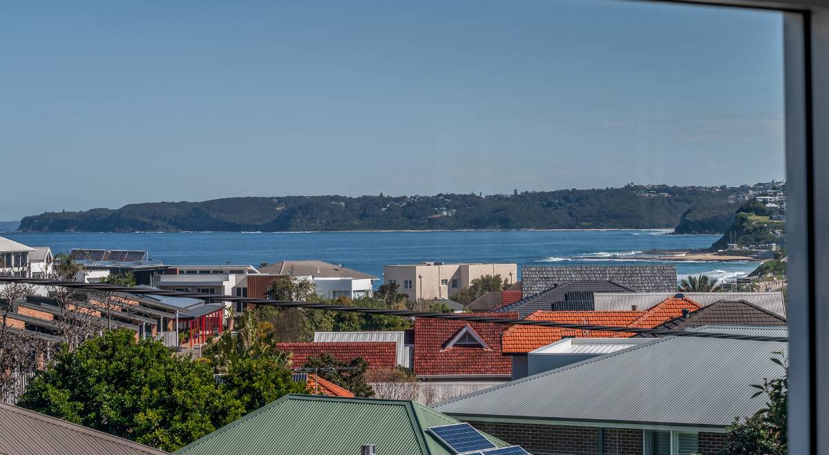 The view from 22 Wrightson Avenue in Bar Beach which was sold off market for $2.35 million.