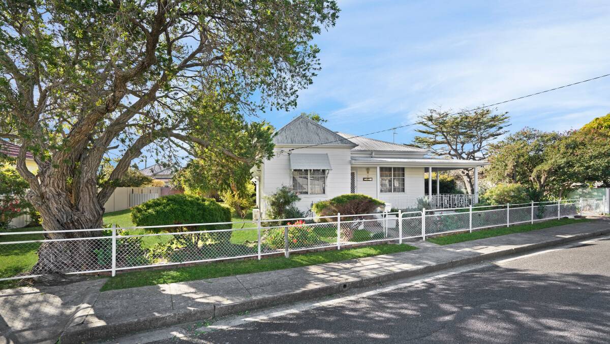 BIG BLOCK: This three-bedroom home sits on nearly 1000 square metres of land in Tighes Hill and is on the market for the first time in nearly 30 years.