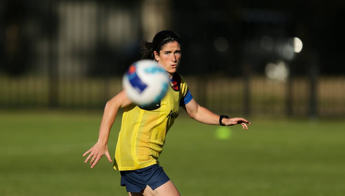 Lauren Allan scored the Jets' first goal of the season in a 3-1 loss to Sydney last Saturday. Picture: Jonathan Carroll
