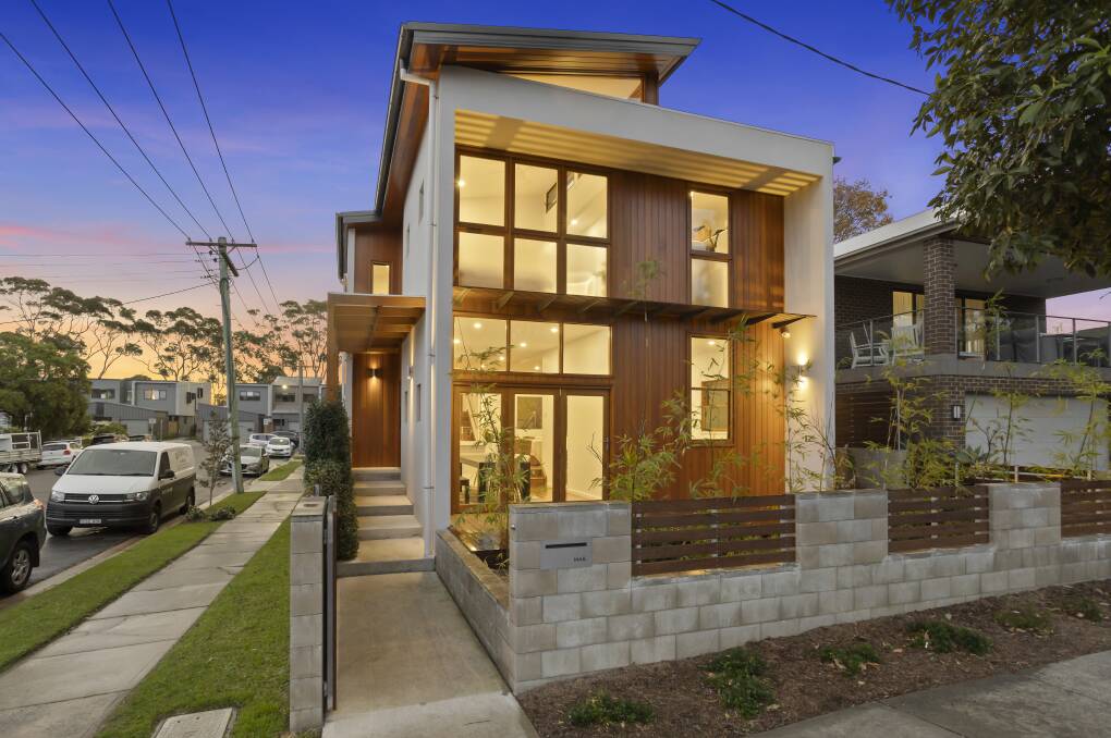 CITY FRINGE: This striking Maryville residence is believed to have sold for $1.35 million as popularity continues for the 'Throsby Precinct'.