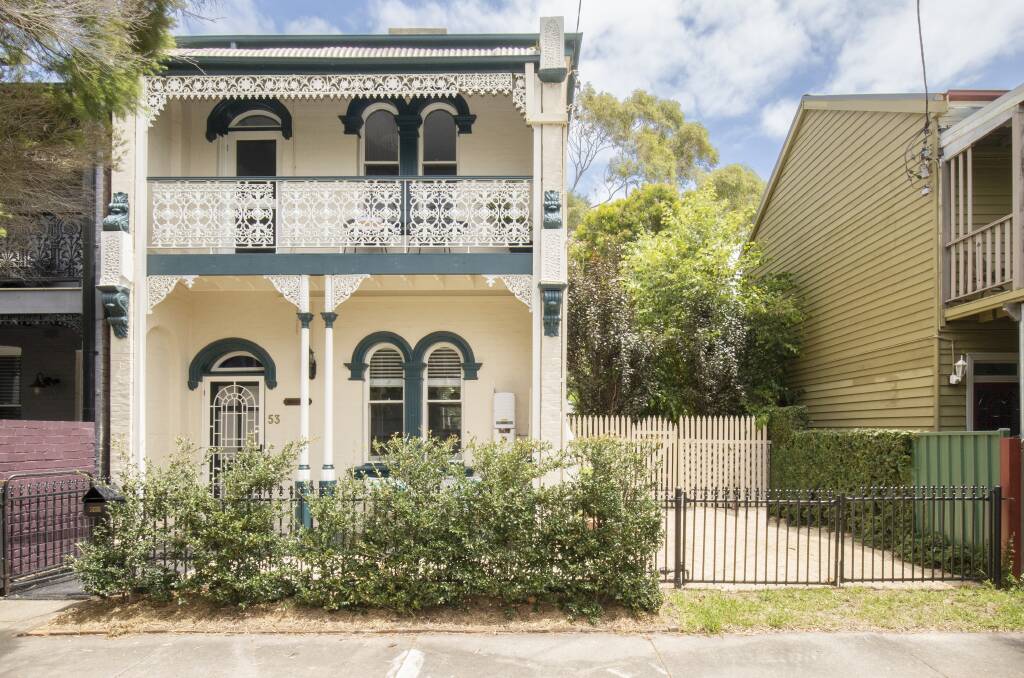 TOP PRICE: The $1.26 million auction sale of this Carrington terrace was the highest on record for Gipps Street. 