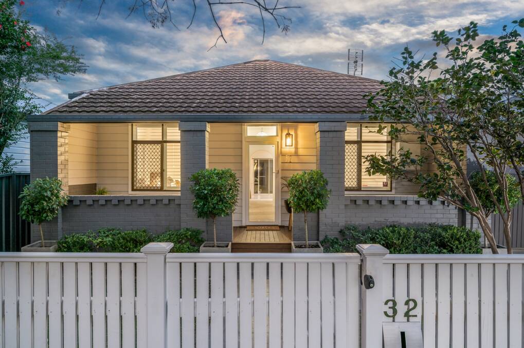 SOUGHT AFTER: This home in Mayfield's Fitzroy Street with a big backyard has been listed with a guide of $699,000 to $750,000. 