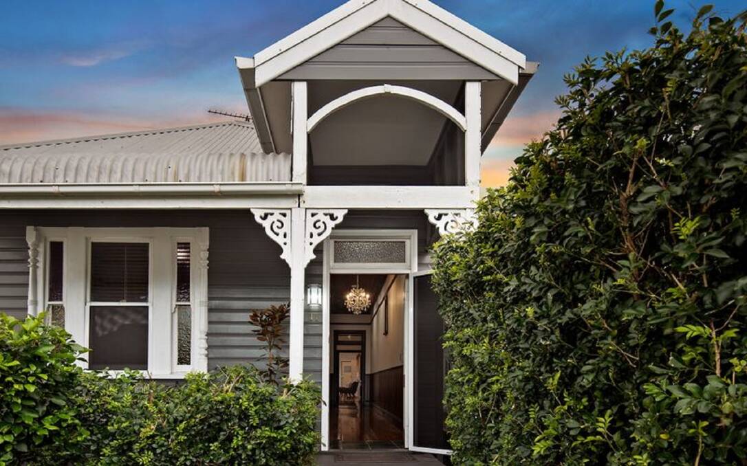 PERIOD CHARM: This three-bedroom home in Waratah's Platt Street was secured before auction for $925,000.