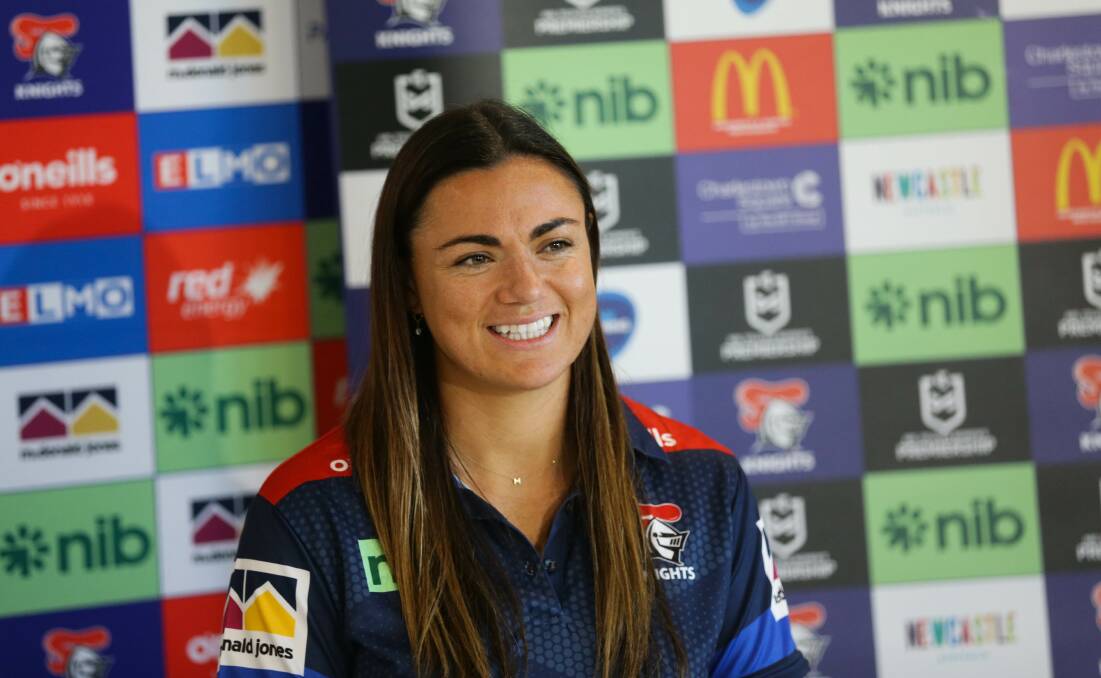 Millie Boyle is driven to help Newcastle produce their first win in NRLW and develop one of the competition's newest sides. Picture: Jonathan Carroll