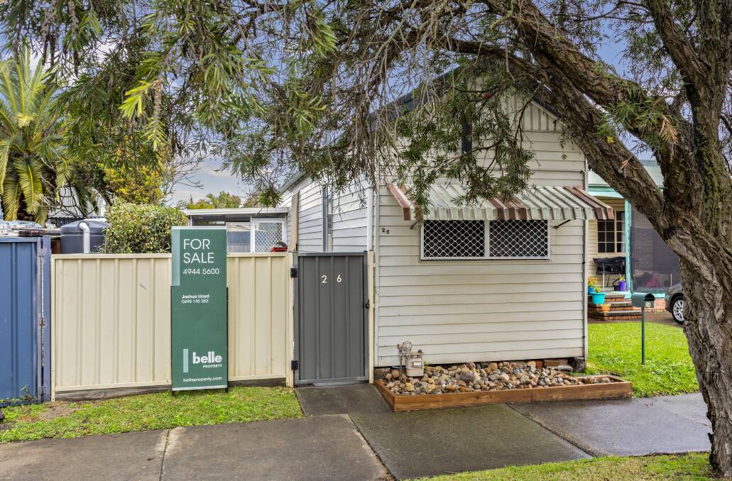 COMPACT: This one-bedroom home in Carrington's Elizabeth Street sold for $560,000 within days of going online.