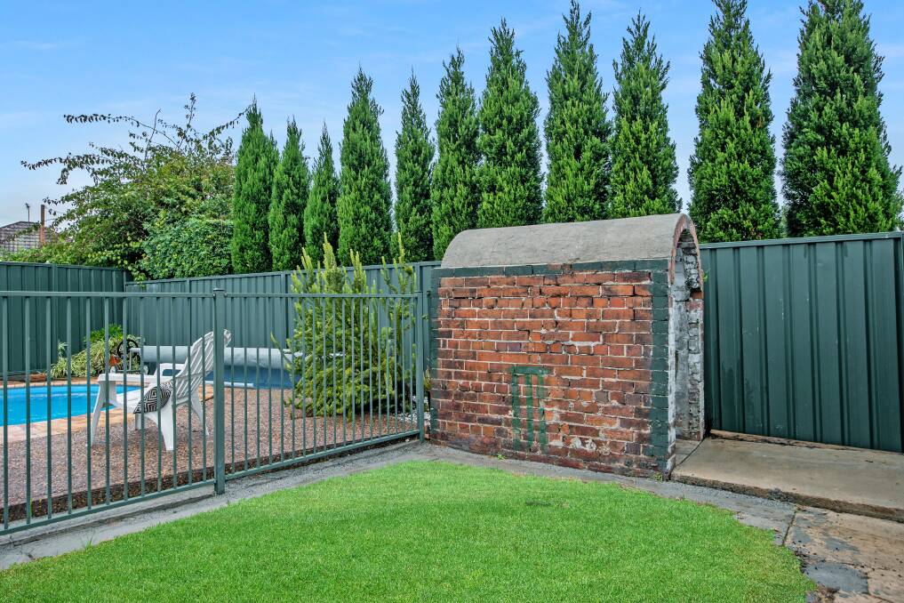 This property in Hamilton's Denison Street was on offer for the first time in around 40 years and retained an air raid shelter in the backyard that had been built in 1940.