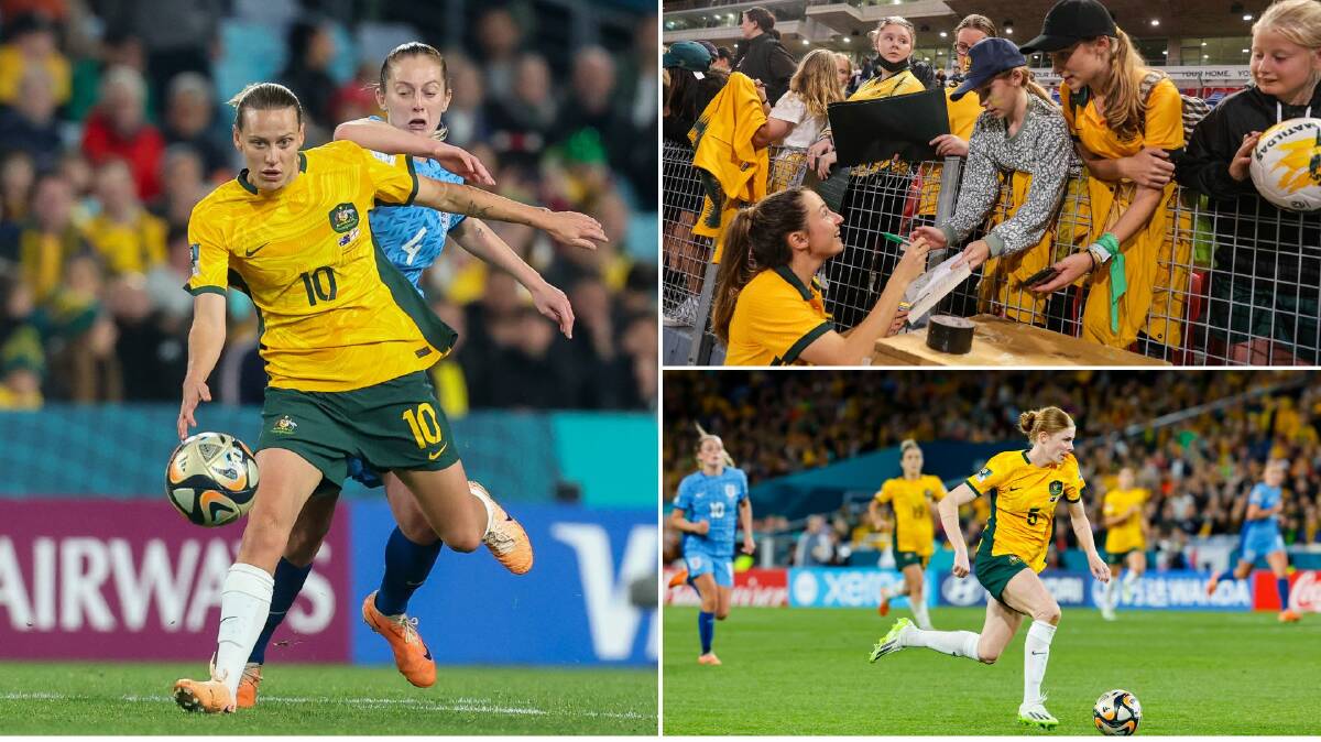 Newcastle's Emily van Egmond (main picture) and Clare Wheeler (top right) have been named in the Matildas squad for April's international with Mexico and Cortnee Vine (bottom right) is back. Pictures by Adam McLean, Max Mason-Hubers and Anna Warr