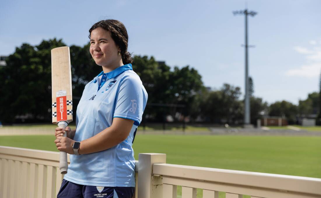 Newcastle's Kate McTaggart will captain NSW Country at the national under-19 women's cricket championships, which begin in Brisbane on Thursday. Picture by Marina Neil
