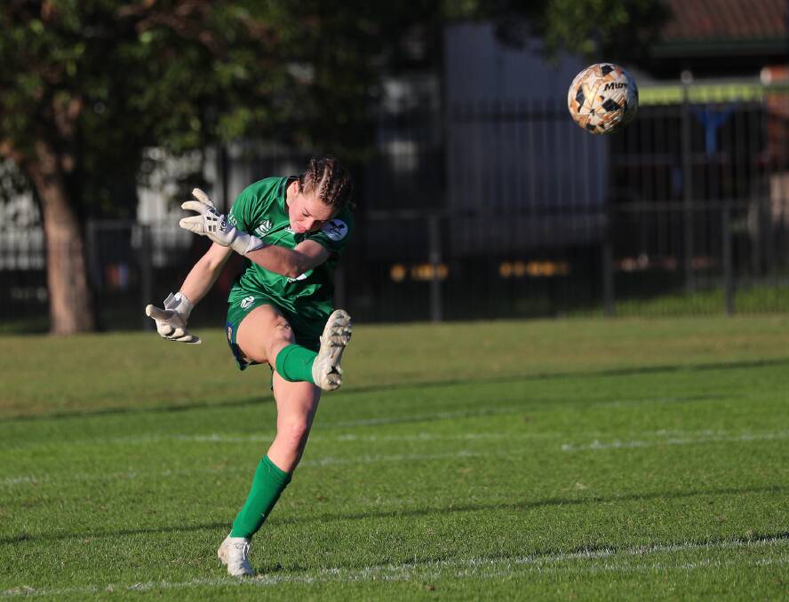 Ally Boertje has embraced the challenge of playing in a new environment at New Lambton after several seasons with Warners Bay. Picture by Peter Lorimer