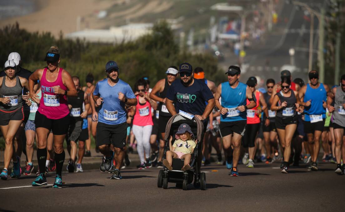 CHALLENGING: There aren't too many runs around Australia that start with a 1km hill climb like NewRun's Herald Hill2Harbour. Picture: Marina Neil
