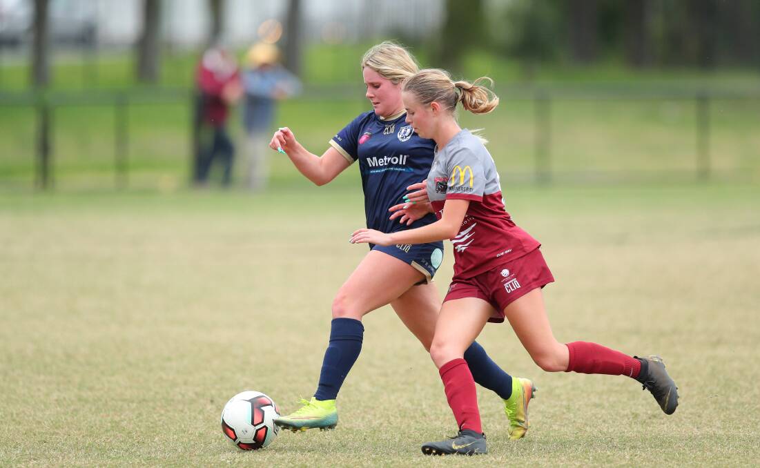 New Lambton young gun Macy Anthony, pictured in action last Herald WPL season, wil be one to watch this year. Picture: Max Mason-Hubers