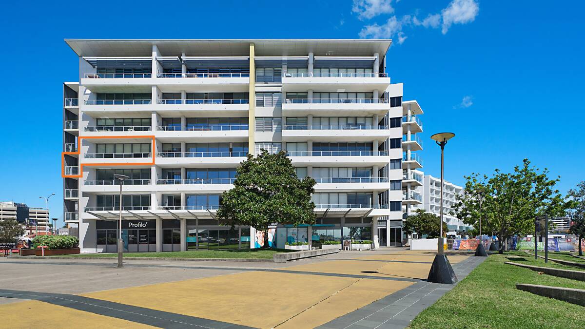 This office suite on Honeysuckle Drive in Newcastle had a floor area of 149 square metres and sold for $1.38 million.