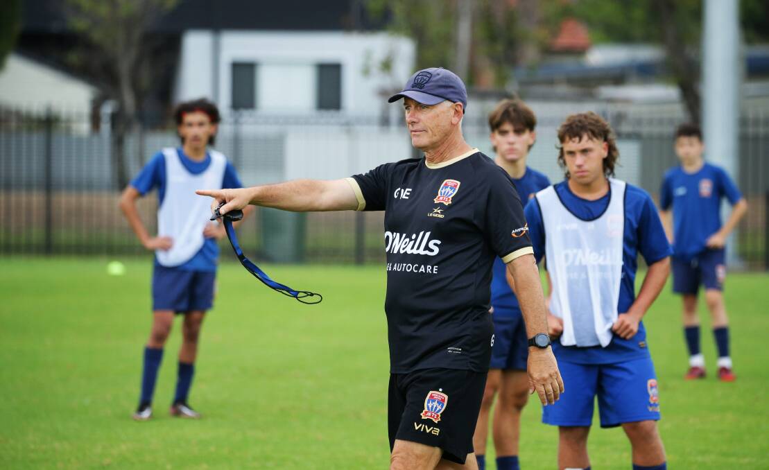 Gary van Egmond will coach the Jets' A-League Women's team for the rest of the season. Picture by Simone De Peak