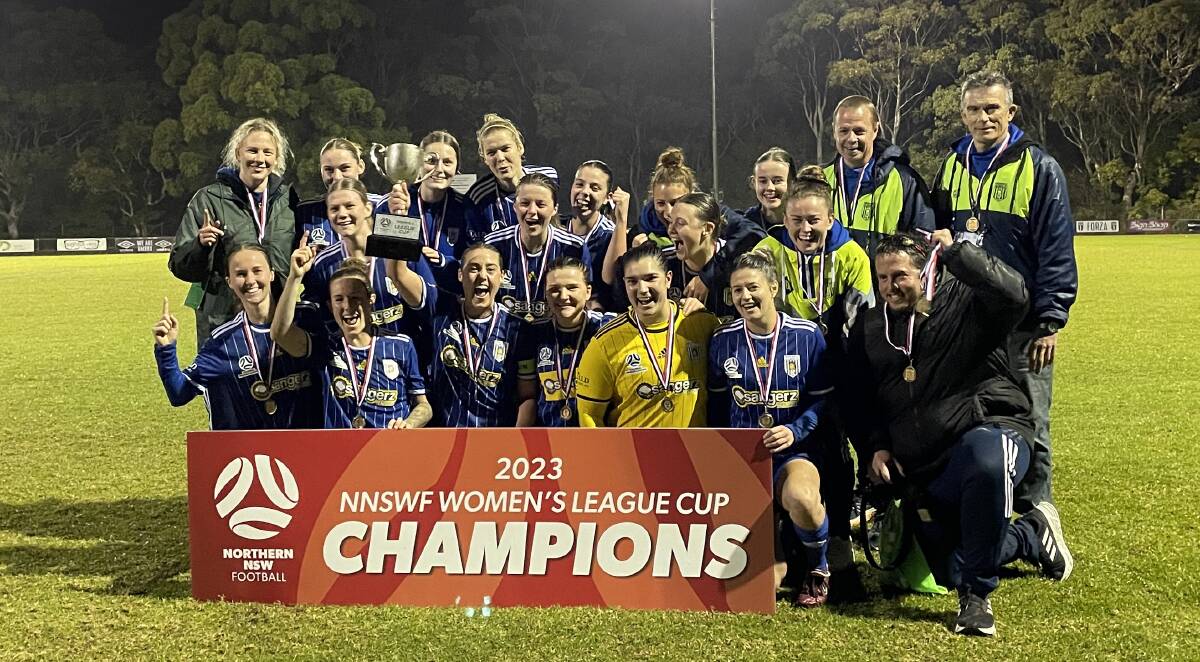 Newcastle Olympic are the inaugural NNSW Football Women's League Cup champions.