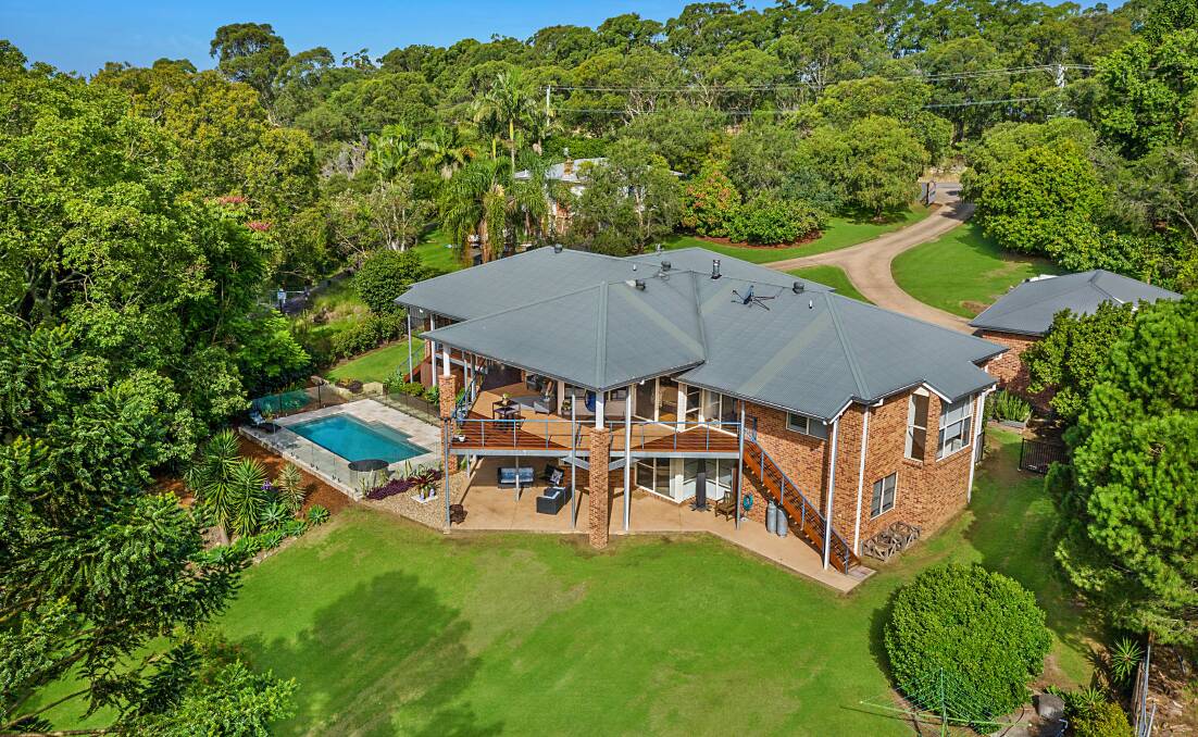 SPACE: This six-bedroom, three-bathroom house on 2.8 acres of land in Jewells has sold for a suburb record $2.2 million.