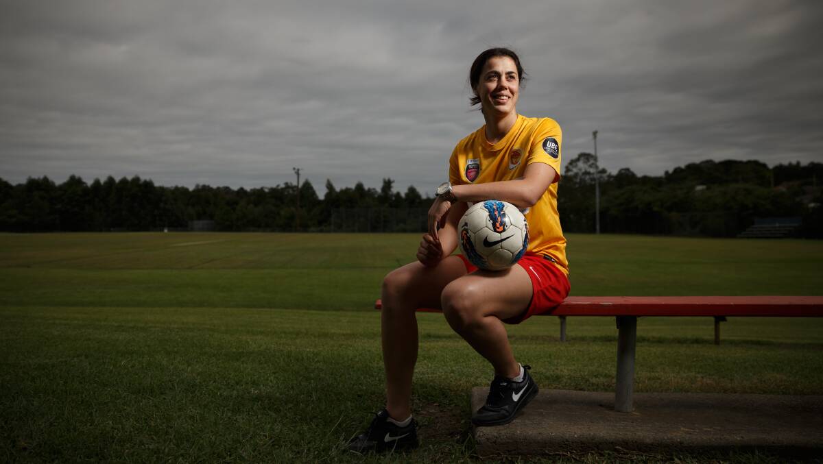 LONG ROAD BACK: South Wallsend coach Gary Wilson said Stacey Day had "an aura" about her when she returned to the field for the first time in two-and-a-half years on Sunday. Picture: Max Mason-Hubers