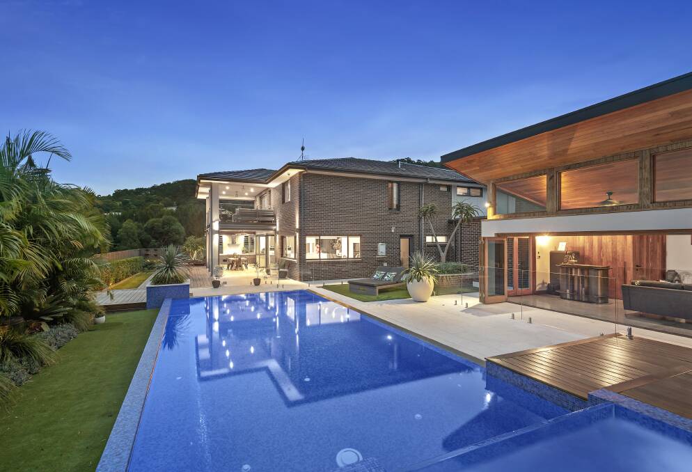 Luxury in 23 Grasmere Way, Warners Bay. Images supplied